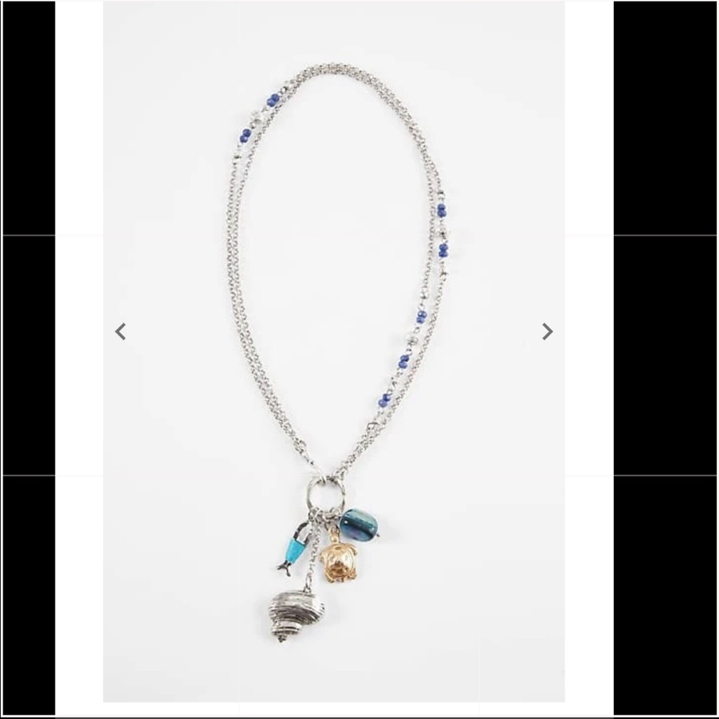 J.Jill Rising Tides Cluster Necklace